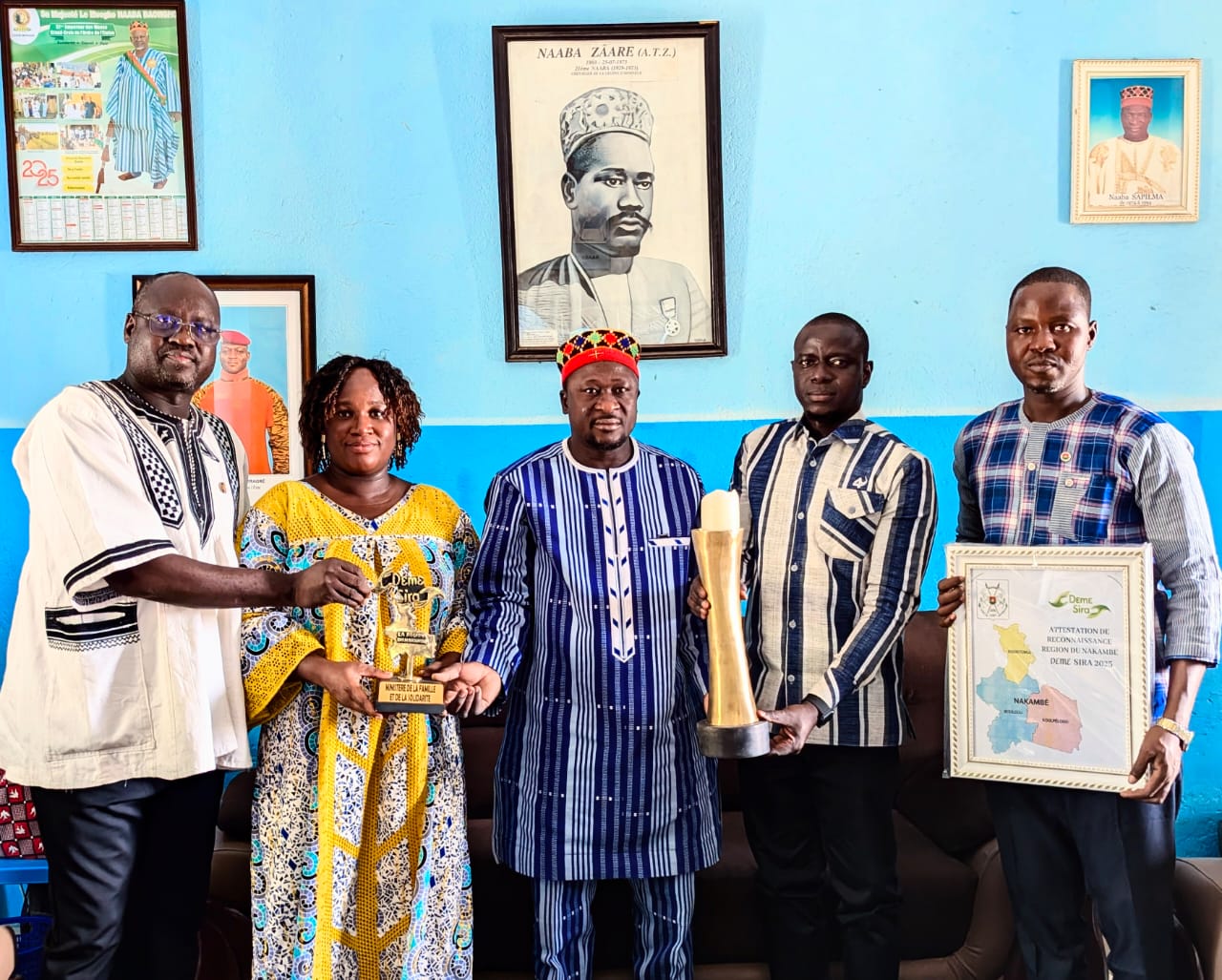 Campagne Dèmè Sira : le Nakambé honore Sa Majesté Naaba Yemdé Kourit-Yir Soaba après son sacre national