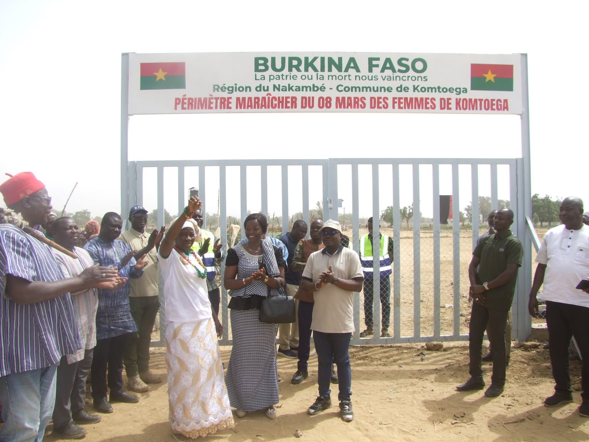 Autonomisation des femmes : un périmètre maraîcher de 8 hectares remis aux productrices de Komtoèga